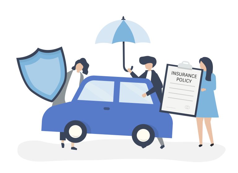 Car insurance illustration by rawpixel.com for agreed value insurance
