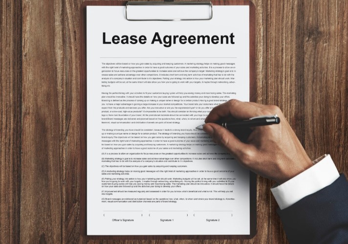Lease agreement with the habendum clause