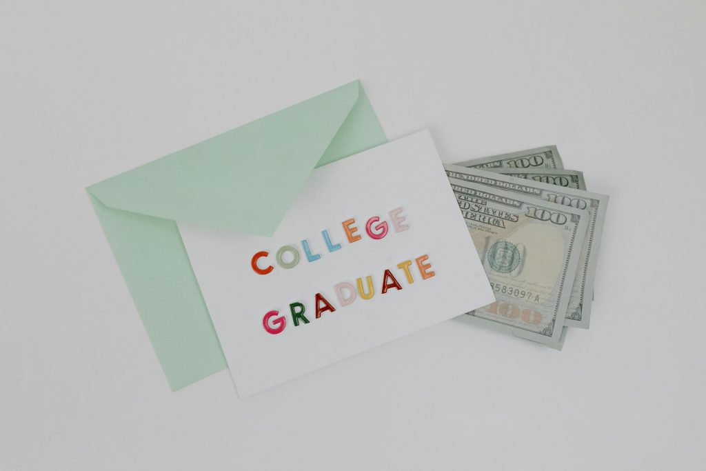 Receiving a gift card or cash