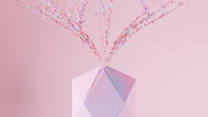 Twistedpoly’s illustration of artificial intelligence (AI) as part of the Visualising AI project launched by Google DeepMind.