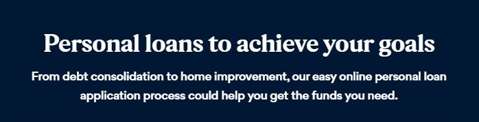 Screenshot of Best Egg loan website page for personal loans