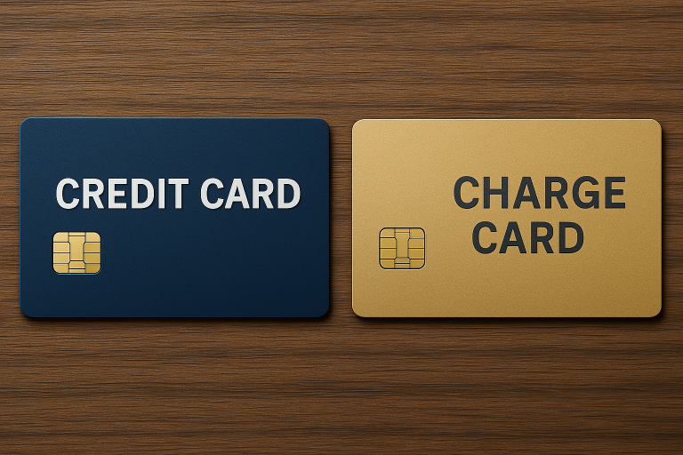 Charge vs credit card