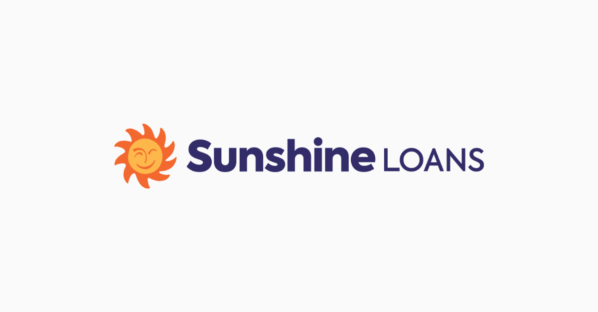 Sunshine Loans logo on a white background