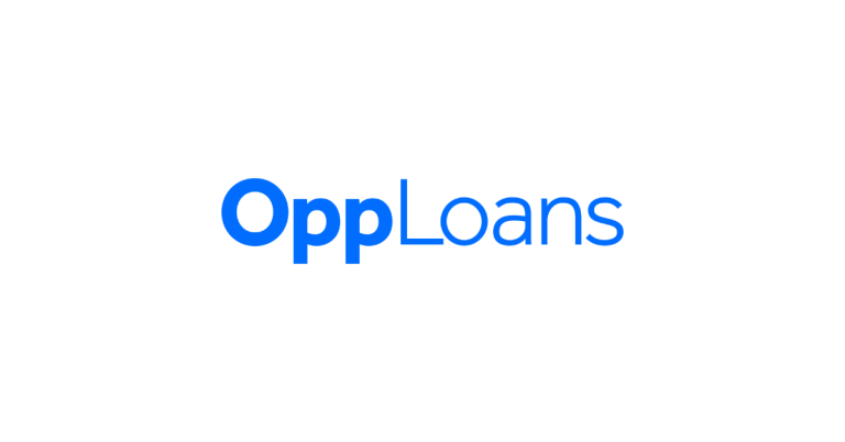 OppLoans in a white background