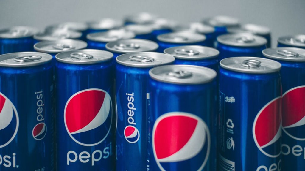 Organized Pepsi cans, PepsiCo news