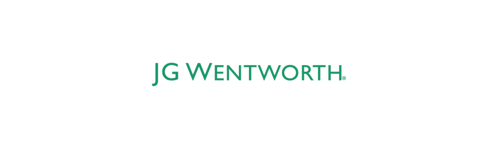 JG Wentworth logo on a plain white background