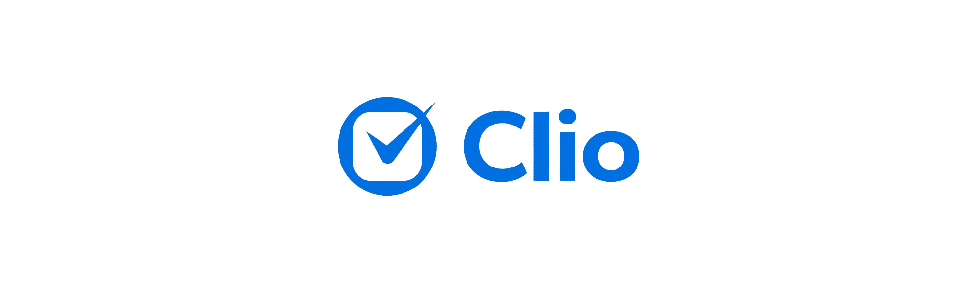 Clio logo on a plain white background