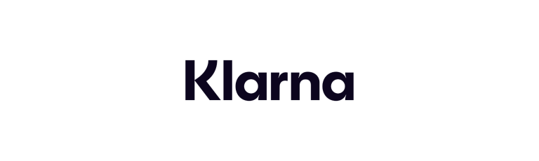 Klarna logo on a plain white background