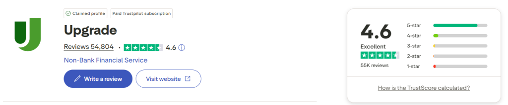 Upgrade Trustpilot profile