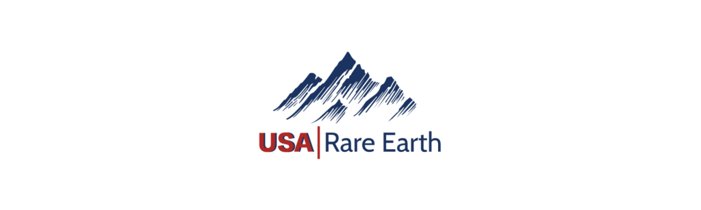 USA Rare Earth logo on a plain white background